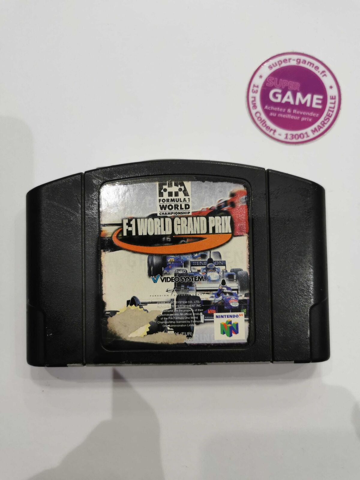 F1 WORLD GP CARTOUCHE NOIRE - N64  #725