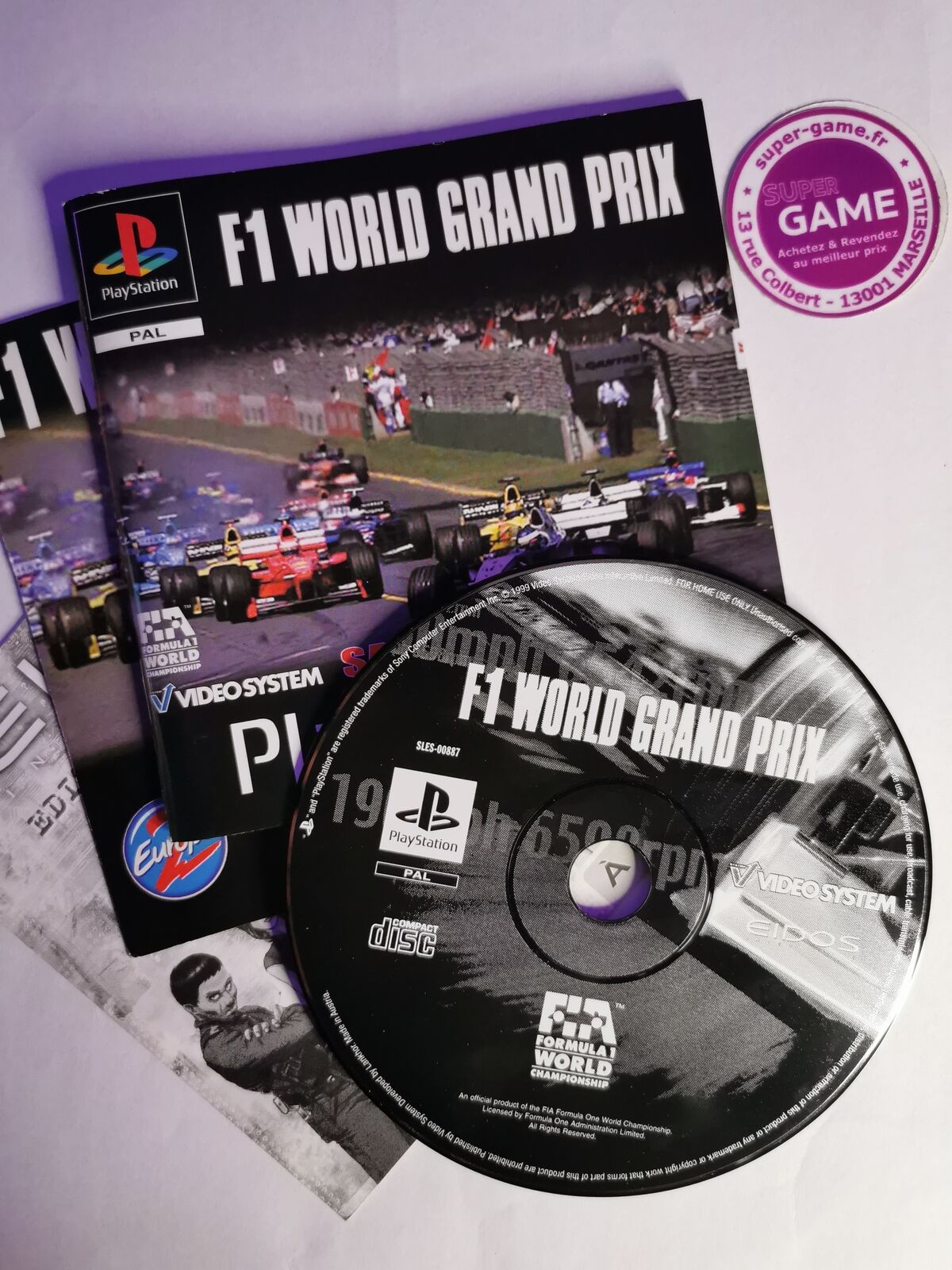 F1 WORLD GRAND PRIX - PS1  #544