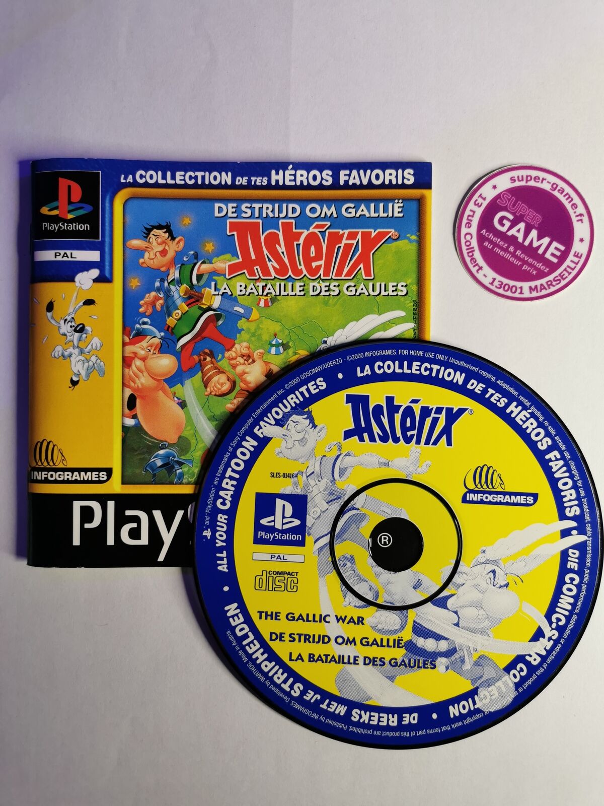 ASTÉRIX LA BATAILLE DES GAULES - PS1  #489