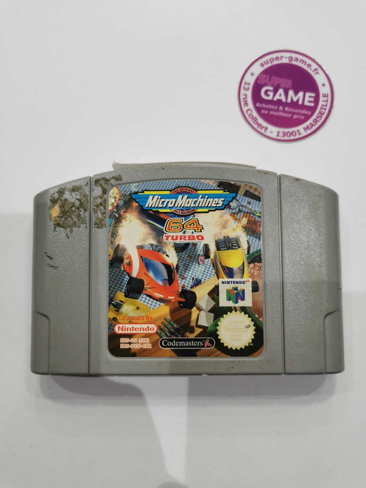 MICRO MACHINES TURBO - N64  #747