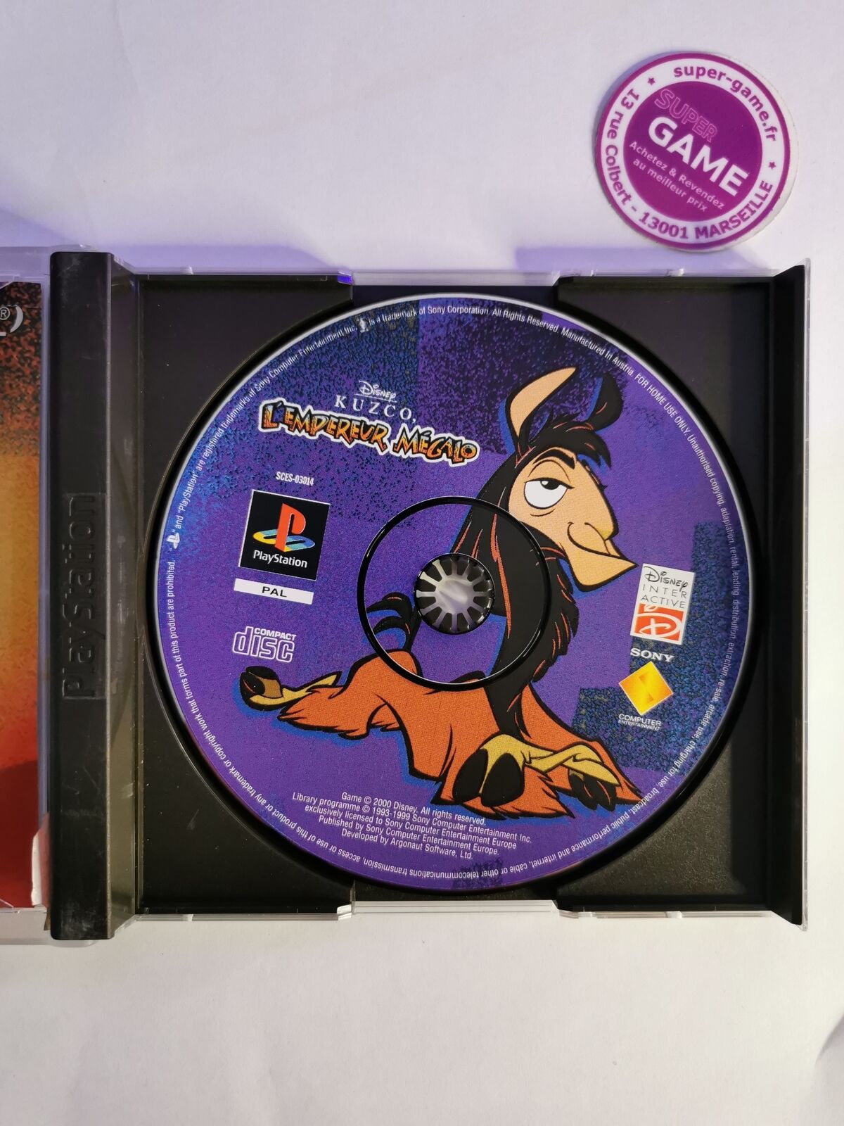 DISNEY KUZCO, L'EMPEREUR MEGALO - PS1  #526