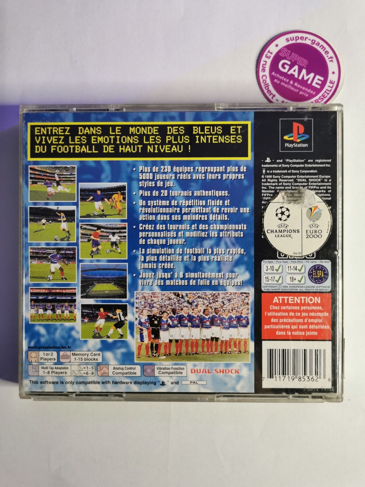 LE MONDE DES BLEUS - PS1  #582