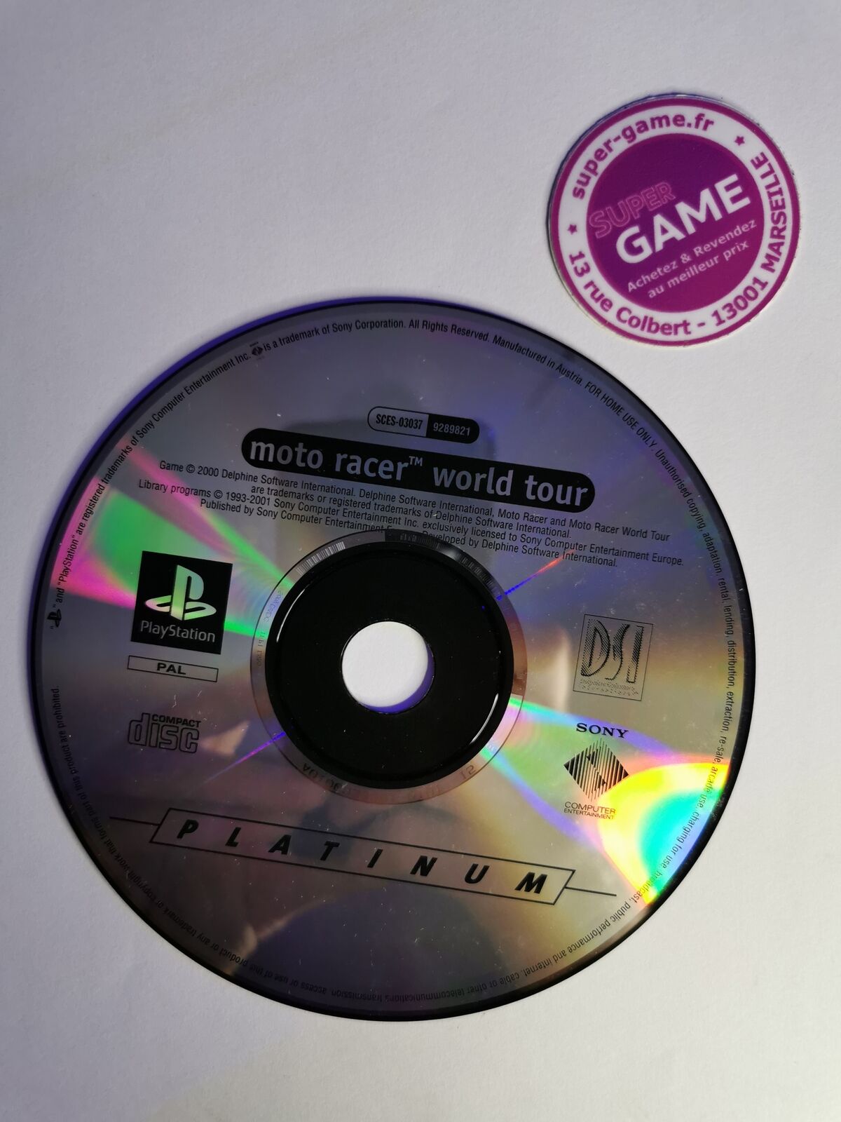 MOTO RACER WORLD TOUR - PS1  #602