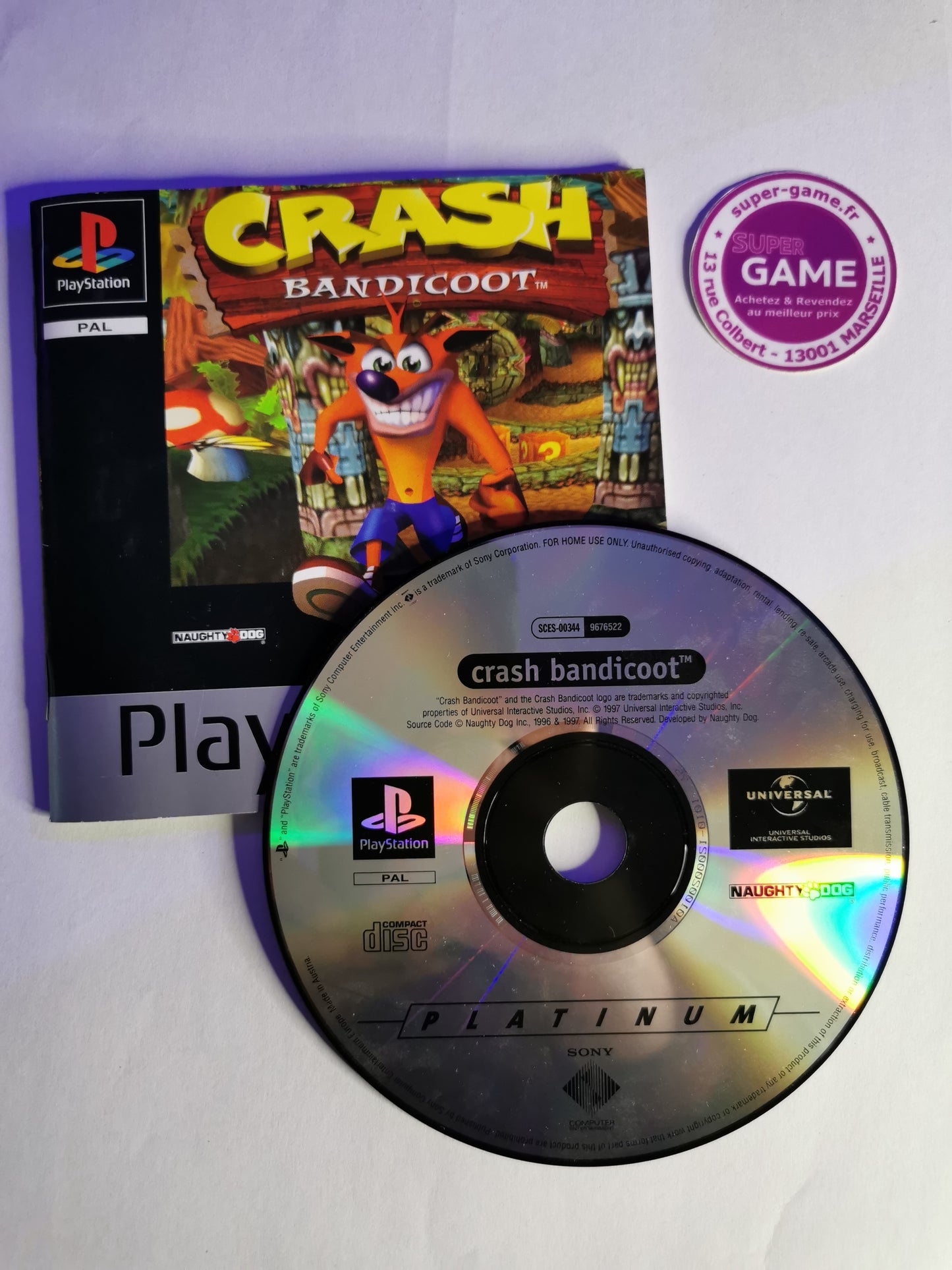 CRASH BANDICOOT - PS1  #507